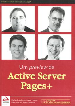 Imagem de UM PREVIEW DE ACTIVE SERVER PAGES +