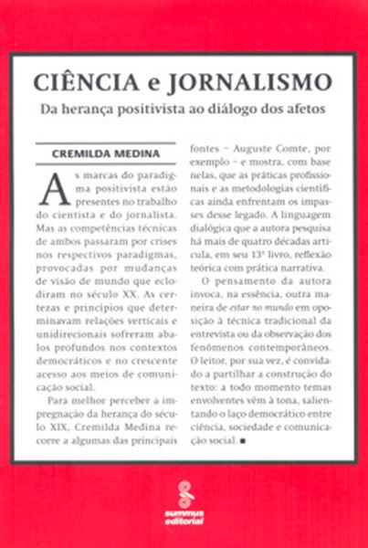 Picture of CIENCIA E JORNALISMO - DA HERANCA POSITIVA AO DIALOGO DOS AFETOS