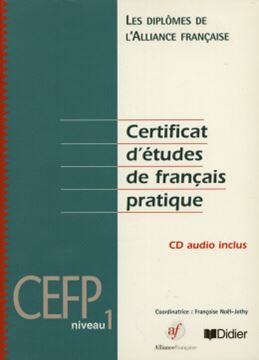 Imagem de CERTIFICAT D´ETUDES DE FRAN.PRATIQUE 1 (CD AUDIO INCLUS) - CEFP