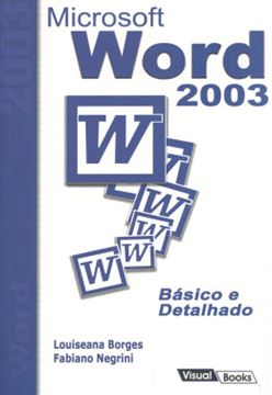 Imagem de MICROSOFT WORD 2003 - BASICO E DETALHADO