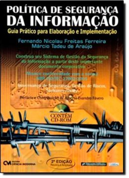 Picture of POLITICA DE SEGURANCA DA INFORMACAO - 2ª EDICAO 