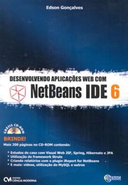 Picture of DESENVOLVENDO APLICACOES WEB COM NETBEANS IDE 6 - COM CD-ROM