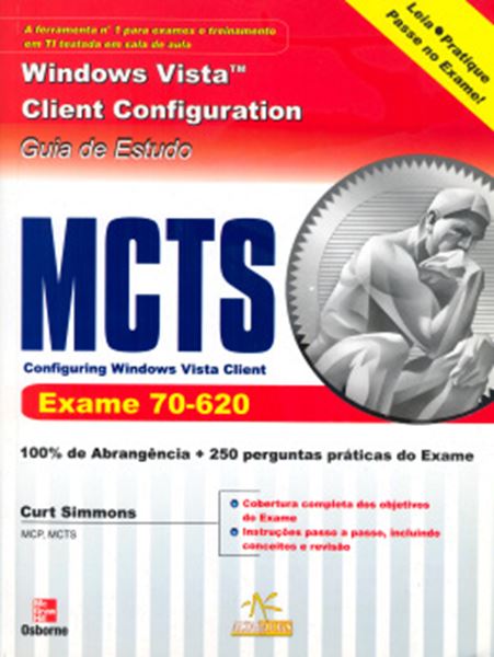 Picture of MCTS CONFIGURING WINDOWS VISTA CLIENT EXAME 70-620