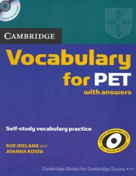Imagem de CAMBRIDGE VOCABULARY FOR PET WITH ANSWERS AND CD