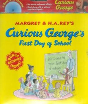 Imagem de CURIOUS GEORGES FIRST DAY OF SCHOOL WITH CD