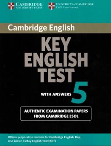 Picture of CAMBRIDGE KEY ENGLISH TEST 5 STUDENT´S BOOK WITH ANSWERS