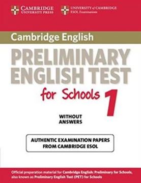 Imagem de CAMBRIDGE PET FOR SCHOOLS 1 SB WITHOUT ANSWERS