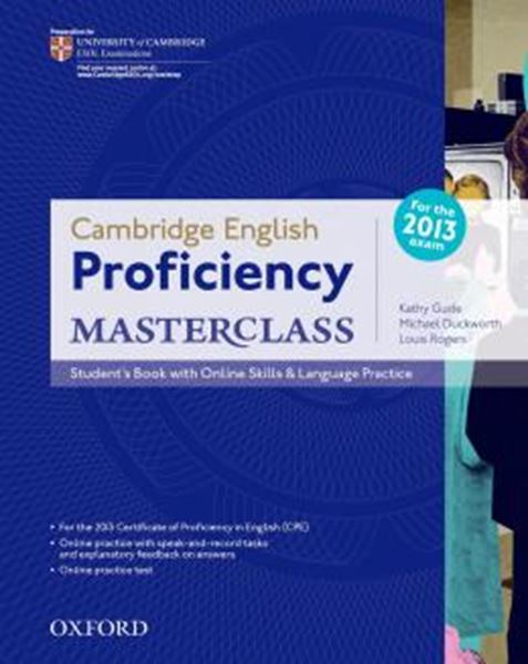 Picture of CAMBRIDGE ENGLISH PROFICIENCY MASTERCLASS SB WITH ONLINE SKILLS & LANGUAGE PRACTICE