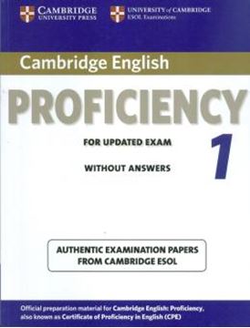 Imagem de CAMBRIDGE ENGLISH PROFICIENCY 1 UPDATE EXAM STUDENTS BOOK WITHOUT ANSWERS