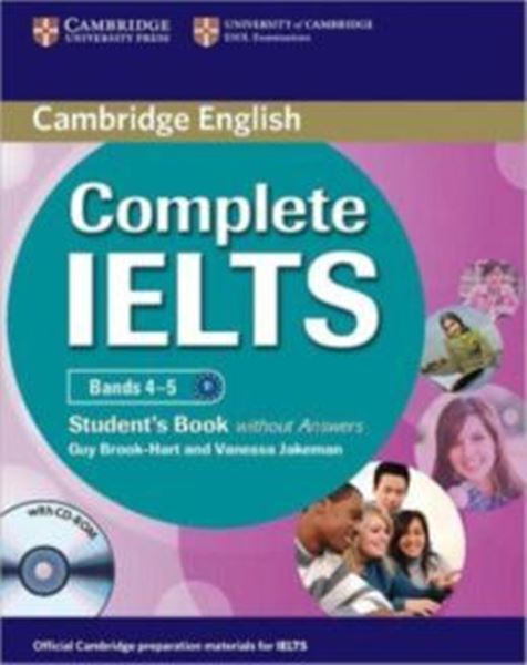Picture of CAMBRIDGE ENGLISH COMPLETE IELTS BANDS 4-5 SB WITHOUT ANSWERS WITH CD-ROM