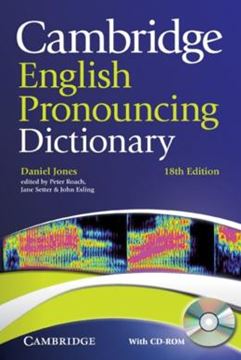 Imagem de CAMBRIDGE ENGLISH PRONOUNCING DICTIONARY WITH CD-ROM - 18TH ED