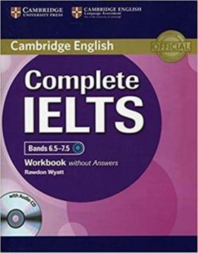 Imagem de CAMBRIDGE ENGLISH COMPLETE IELTS BANDS 6.5-7.5 WB WITHOUT ANSWERS WITH AUDIO CD