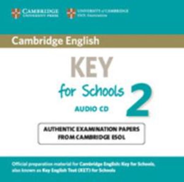 Picture of CAMBRIDGE ENGLISH KEY FOR SCHOOLS 2 AUDIO CD