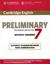 Imagem de CAMBRIDGE ENGLISH PRELIMINARY 7 STUDENTS BOOK WITHOUT ANSWERS