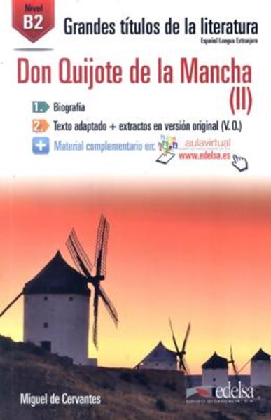 Picture of GRANDES TITULOS DE LA LITERATURA B2 - DON QUIJOTE DE LA MANCHA (II)