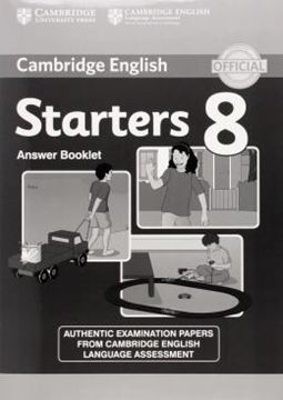 Imagem de CAMBRIDGE ENGLISH YOUNG STARTERS 8 ANSWER BOOKLET
