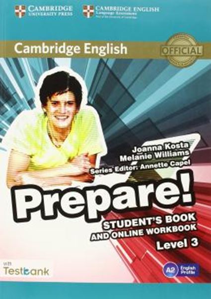 Picture of CAMBRIDGE ENGLISH PREPARE! 3 STUDENT´S BOOK WITH ONLINE WORKBOOK - 1ST ED