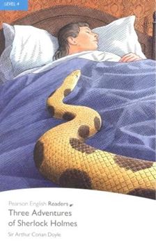 Imagem de THREE ADVENTURES OF SHERLOCK HOLMES WITH CD - LEVEL 4