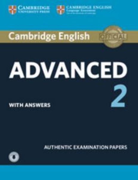 Picture of CAMBRIDGE ENGLISH ADVANCED 2 SB WITH ANSWERS AND AUDIO CD ONLINE