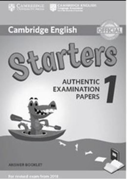 Picture of CAMBRIDGE ENGLISH YOUNG STARTERS 1 FOR REVISED EXAM FROM 2018 ANSWER BOOKLET