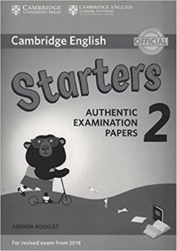 Imagem de CAMBRIDGE ENGLISH YOUNG LEARNERS 2 FOR REVISED EXAM FROM 2018 STARTERS ANSWER BOOKLET AUTHENTIC EXAMINATION PAPERS