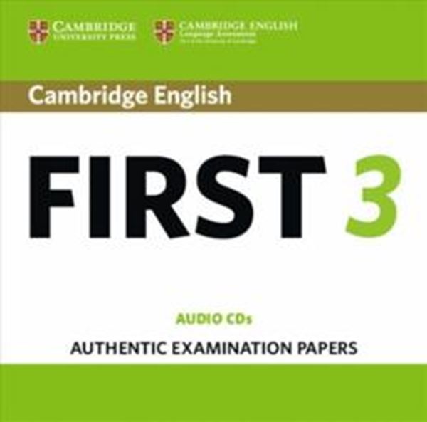Picture of CAMBRIDGE ENGLISH FIRST 3 AUDIO CDS
