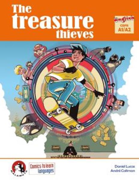 Picture of THE TREASURE THIEVES - COMICS TO LEARN LANGUAGES A1/A2