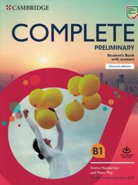 Imagem de COMPLETE PRELIMINARY SB WITH ANSWERS WITH ONLINE PRACTICE - FOR THE REVISED EXAM FROM 2020 - 2ND ED
