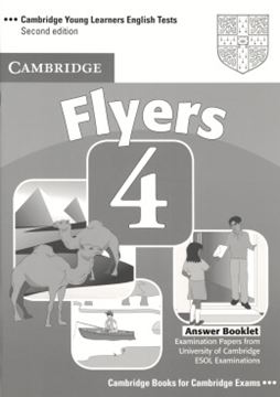Imagem de CAMBRIDGE YOUNG LEARNERS FLYERS 4 ANSWER BOOKLET - 2ND EDITION