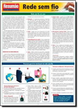 Imagem de RESUMAO - REDE SEM FIO EM CASA