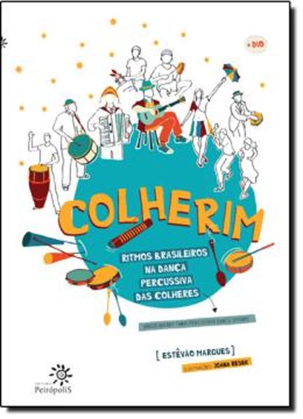 Picture of COLHERIM - RITMOS BRASILEIROS NA DANCA PERCURSSIVA DAS COLHERES - COM DVD
