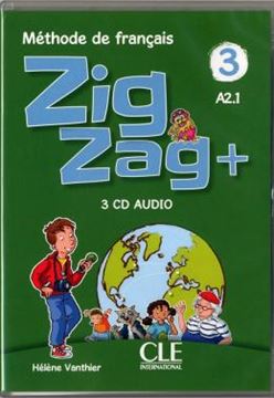 Imagem de ZIGZAG+ 3 - 3 CDS AUDIO COLLECTIF - 2EME ED.