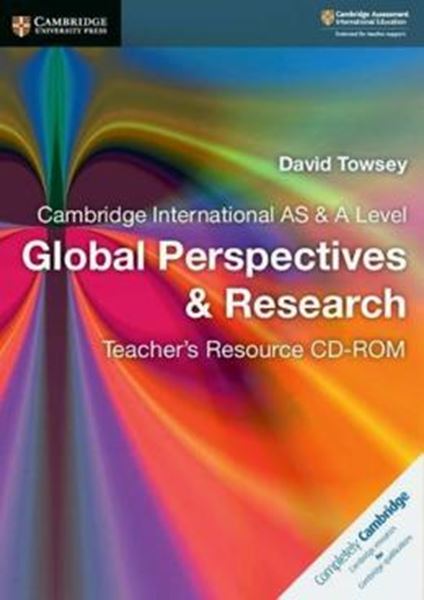 Picture of CAMBRIDGE INTERNACIONAL AS & A LEVEL GLOBAL PERSPECTIVES & RESEARCH TEACHERS RESOURCE CD-ROM