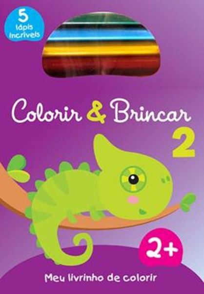 Picture of COLORIR E BRINCAR 2 ROXO