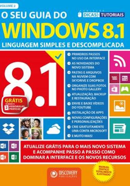 Picture of SEU GUIA DO WINDOSWS 8.1 VOL. 2, O - LINGUAGEM SIMPLES E DESCOMPLICADA