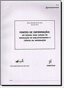 Imagem de FONTES DE INFORMACAO - UM MANUAL
