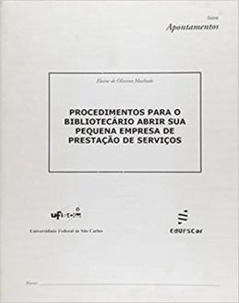 Picture of PROCEDIMENTOS PARA O BIBLIOTECARIO