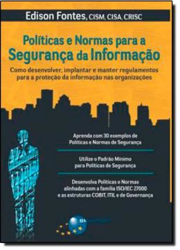 Imagem de POLITICAS E NORMAS PARA A SEGURANCA DA INFORMACAO