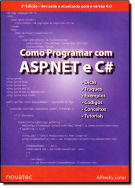 Picture of COMO PROGRAMAR COM ASP.NET E C# - 2º EDICAO