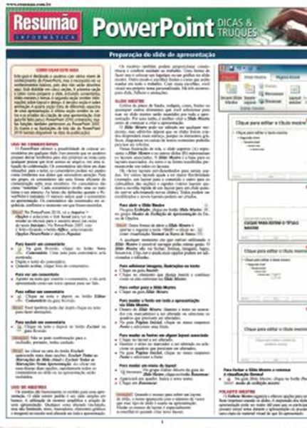 Picture of RESUMAO - POWERPOINT - DICAS E TRUQUES