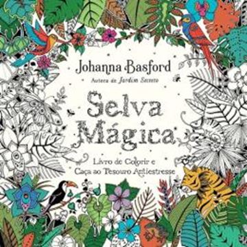 Imagem de SELVA MAGICA - LIVRO DE COLORIR E CACA AO TESOURO 