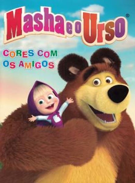Picture of COL. LIVRO COM AQUARELA - MASHA E O URSO - CORES COM OS AMIGOS