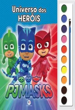 Imagem de COL. LIVRO COM AQUARELA - PJ MASKS - UNIVERSO DOS HEROIS