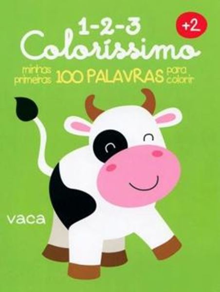 Picture of 1-2-3 COLORISSIMO - MINHAS PRIMEIRAS 100 PALAVRAS