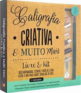 Imagem de CALIGRAFIA CRIATIVA E MUITO MAIS - LIVRO + KIT