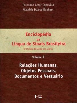 Imagem de ENCICLOPEDIA DA LINGUA DE SINAIS BRASILEIRA VOL. 7