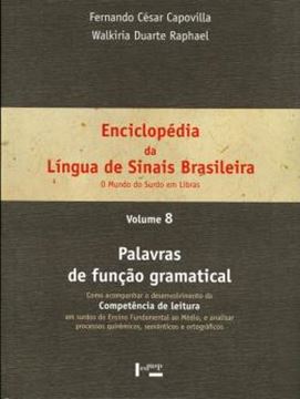Imagem de ENCICLOPEDIA DA LINGUA DE SINAIS BRASILEIRA VOL. 8