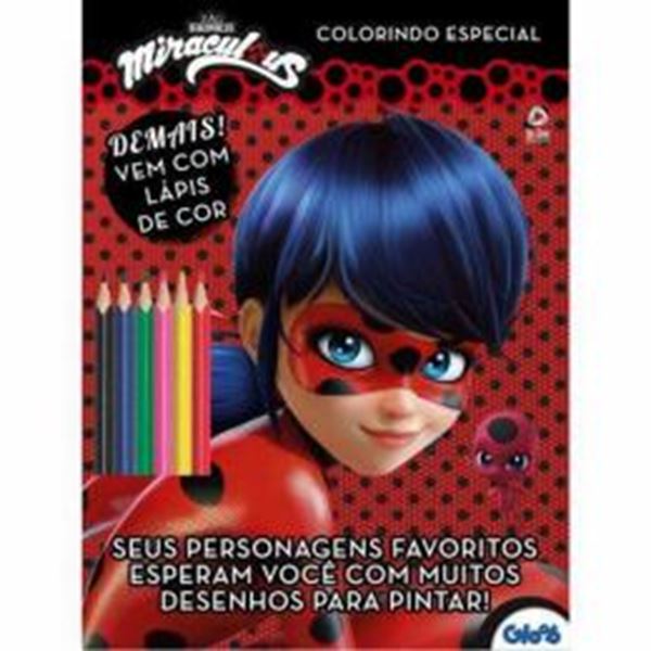 Picture of COLORINDO ESPECIAL - MIRACULOUS LADYBUG - 3&#170; ED.