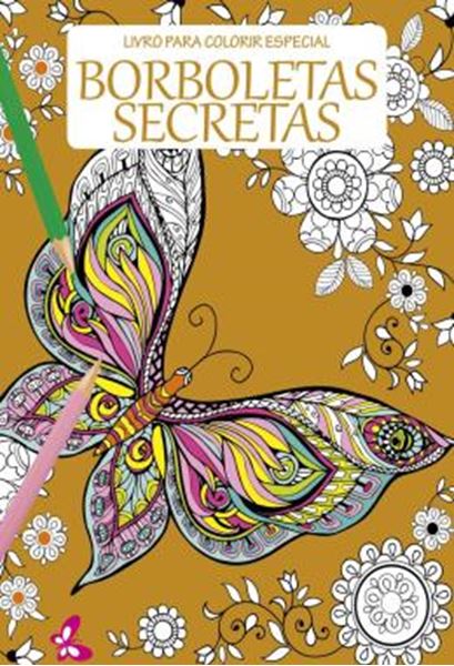 Picture of BORBOLETAS SECRETAS - LIVRO PARA COLORIR ESPECIAL