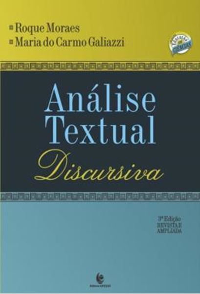Picture of ANALISE TEXTUAL DISCURSIVA - VOL. 1 - 3ª ED.